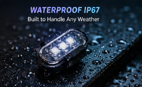 Wireless RGB Car LED Strobe Lights